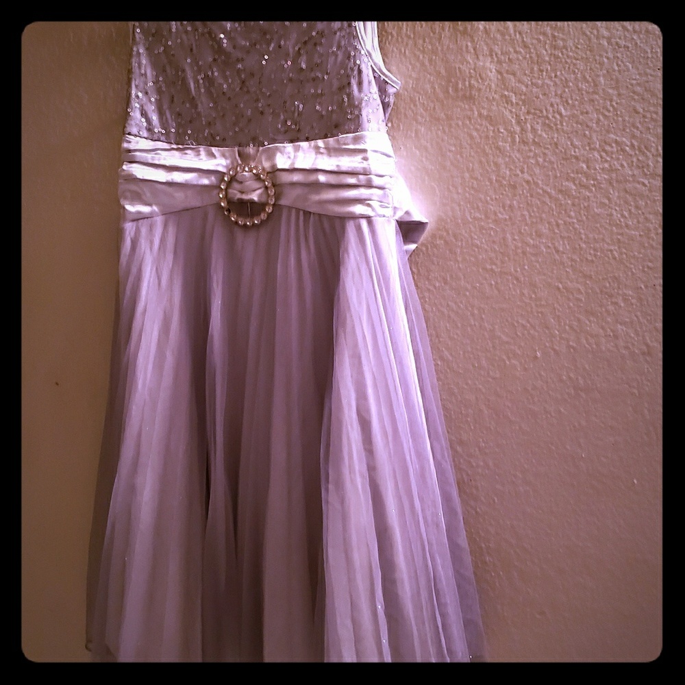 Silver dress